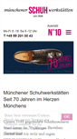 Mobile Screenshot of muenchenerschuhwerkstaetten.de